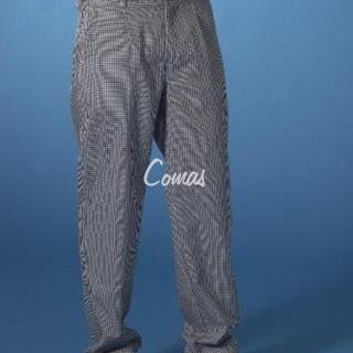 Pantalón cocina cuadro azul - Imagen 1